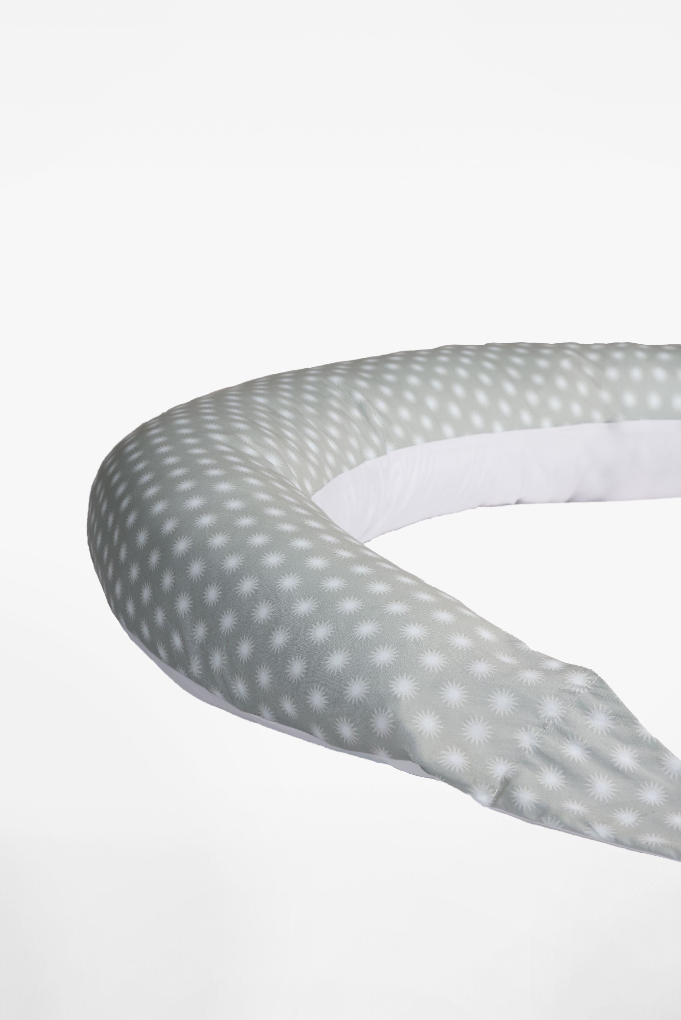 HUGS PLUS Pregnancy and Breastfeeding Pillow - Star Grey