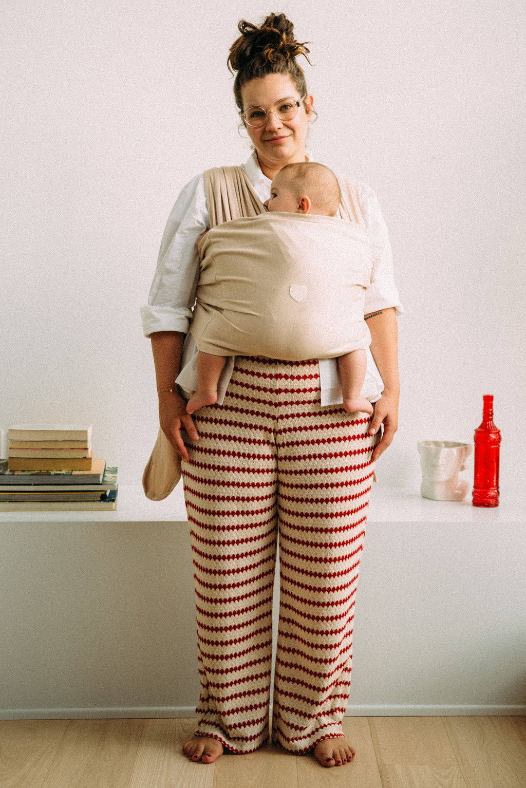 CUDDLE BAND 2 Newborn Baby Wrap - Beige