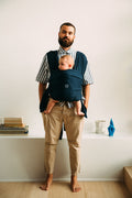 CUDDLE BAND 2 Newborn Baby Wrap - Dark Blue