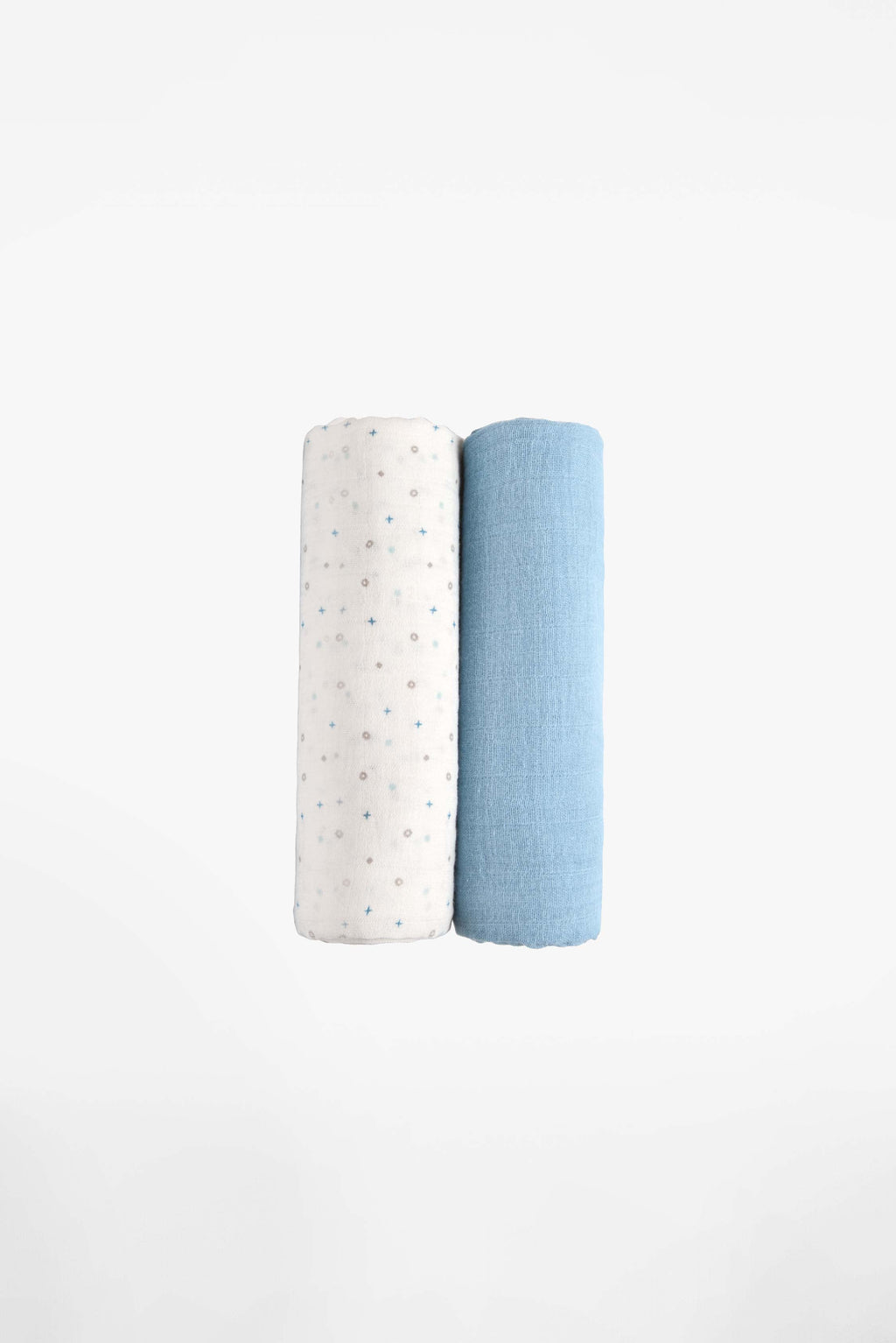 SOFT TOUCH 47x47 Newborn muslin cloths - Blue