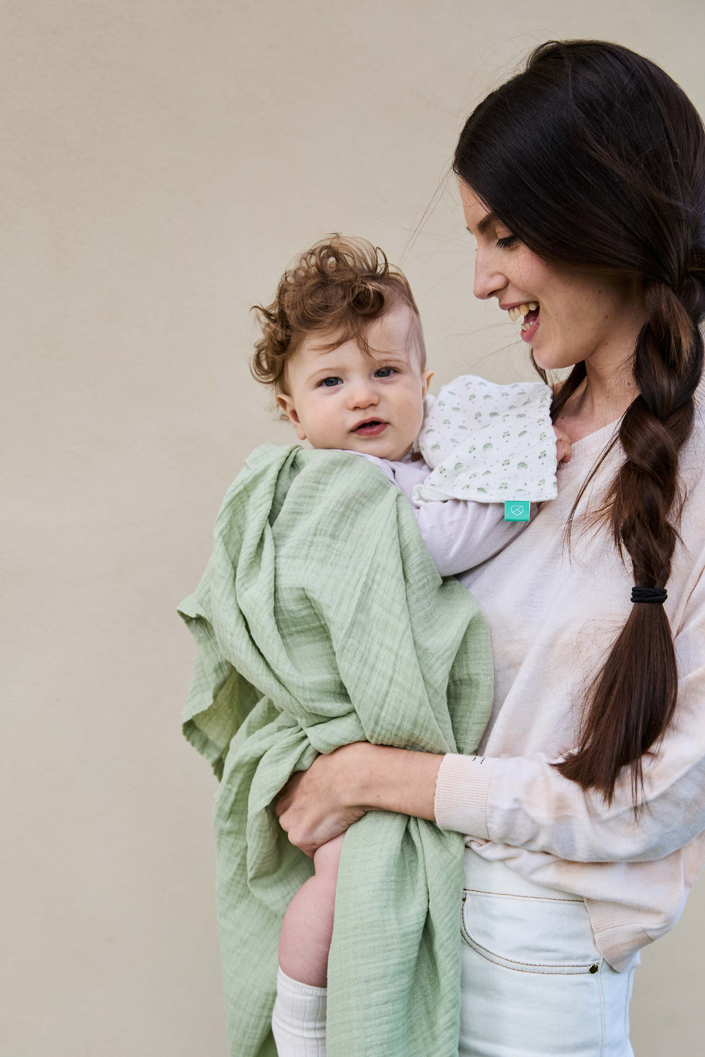 CUDDLE BAND 2 COMPLETE SET + ORGANIC MUSLIN CLOTHS 31X31
